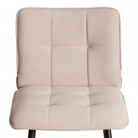 Барный стул Bari/Бари Tetchair (Металл,Велюр/Бежевый) арт.24907