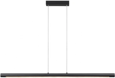 Подвесной светильник Odeon Light Mali 6643/45L IP20 LED 49W 3000K 220V черный/металл/акрил (на проводе)