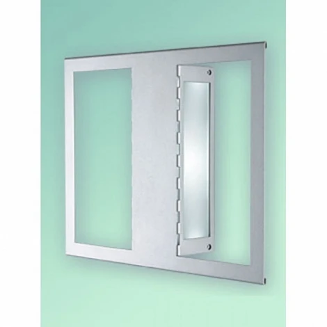 Настенный светильник Vitaluce LR0021К/У алюм. стекло матовое 1xR7S (220V, IP44)