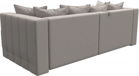 Диван угловой Лига-052 НПБ угол универсальный Лига Диванов (Замша) арт.128817