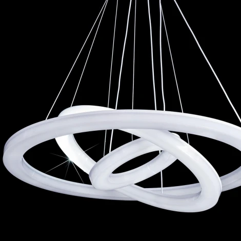 Подвесной светильник Citilux Электрон Смарт CL710A104S (LED, 220V, умный дом - Алиса, Маруся, Сири, на тросе, кольцо)