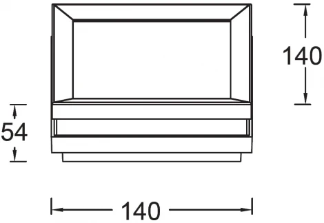Настенный светильник уличный SIDNEY LED W3342 Oasis Light