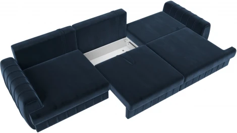 Диван прямой Лига-057 НПБ Лонг Лига Диванов (Велюр) арт.129247