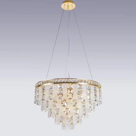 Подвесная люстра хрустальная Reluce 49820-0.4-09 DN