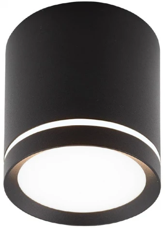 Накладной точечный светильник Denkirs DK4016 DK4013-BK (LED, 220V, круглые)