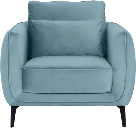 Кресло Amsterdam ОГОГО (арт.342704), (Ткань/Голубой)