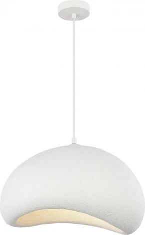 Подвесной светильник ST Luce Wabi Sabi SL1522.523.01 белый/белый E27 1*60W (220V, на проводе, круглые)