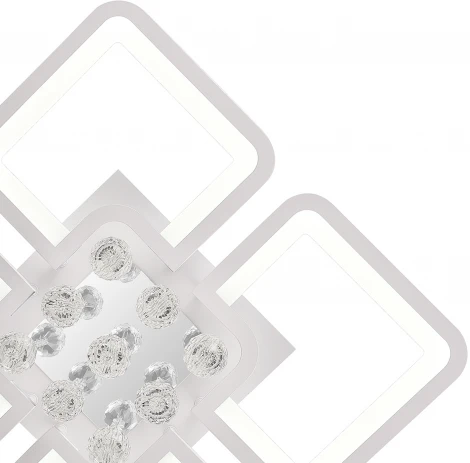 Потолочная люстра Natali Kovaltseva Cascade LED LAMPS 81157 (регулировка яркости, 220V, подвески, пульт управления)