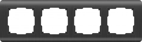 Рамка на 4 поста Stream (графит) Werkel W0042104 (a051278)