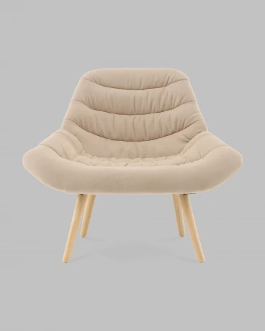 Кресло Олби Страйпс бежевый Stool Group арт.УТ000040103