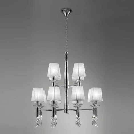 Подвесная большая люстра Mantra Tiffany 3850 (220V, на цепи)