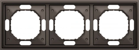 Рамка 3-я, мокко Donel S08 DS21353