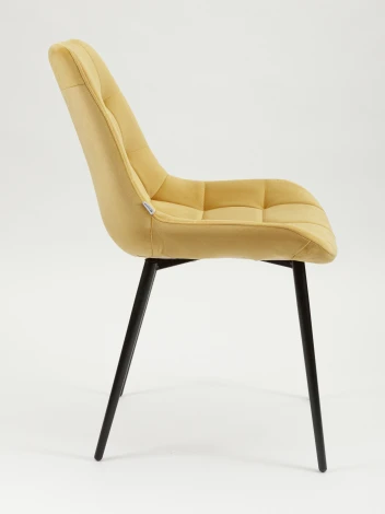 Стул MyFar Феникс горчичный велюр (комплект 2 шт) MF1034-2