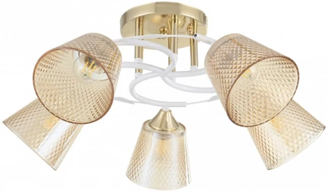 Потолочная люстра на штанге Arte Milano AMALFI 323006/5 FG+WT