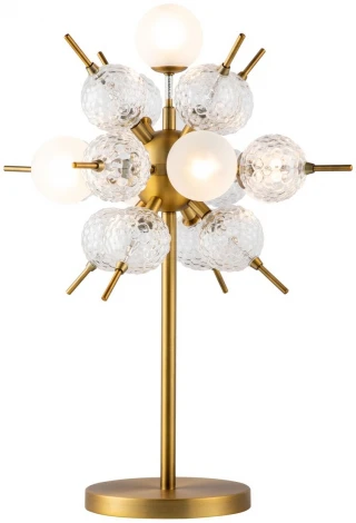 Интерьерная настольная лампа iLamp Rockfeller 100T-5 MBR (220V, шарики)