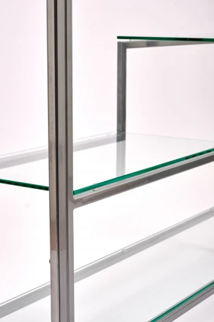 Консольный стол AllConsoles 1012-CS clear серебряный