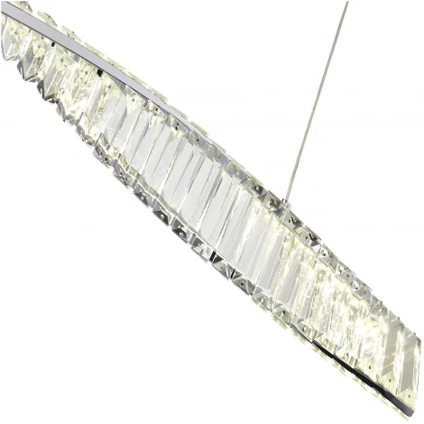 Подвесной светильник ST Luce Elica SL6205.113.01 Хром/Прозрачный LED 1*21W 3000K (220V, на тросе)