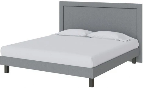 PROxSON Кровать London Boxspring Lift (Ткань: Рогожка Savana Grey (серый)) 180x200