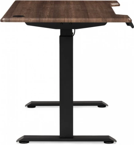 Компьютерный стол Маркос с механизмом подъема 120 (Маркос с механизмом подъема 120х75х75 черный / кантри орех) Notta арт.578484