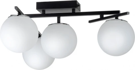 Потолочная светодиодная люстра на штанге с пультом управления Citilux Dorsy CL223142 (плафоны шарики) (регулировка яркости, 220V, шарики)