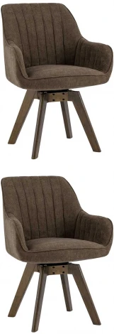 Кресло Stool Group вращающийся MANS коричневый 2 шт. УТ000031281