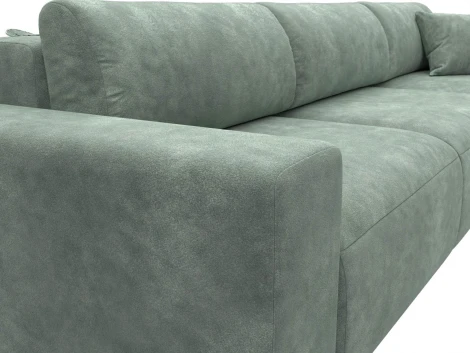 Диван угловой Лига-036 НПБ Классик Лонг правый угол Лига Диванов (Велюр) арт.127786