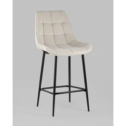 Стул полубарный Флекс велюр бежевый 2 шт. Stool Group арт.УТ000038570