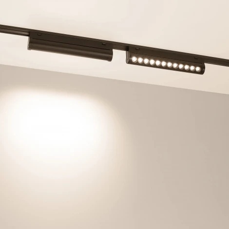 светильник магнитный MAG-VIBE-LASER-TURN-L209-12W Day4000-MIX (BK, 24 deg, 48V, TUYA Zigbee) (Arlight, IP20 Металл) 044177 (управление смартфоном, умный дом - Tuya Smart, Smart Life)