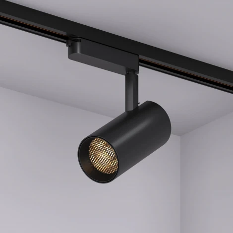 Трековый однофазный светильник LED LGD-GERA-2TR-R74-20W Day4000 (BK, 36 deg, 230V) (Arlight, IP20 Металл) 055051