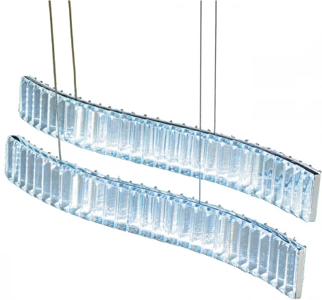 Подвесной светильник Lumina Deco LDP 6039-2-PR CHR (на проводе)