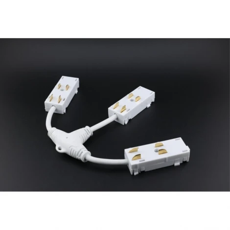 Трековый коннектор питания Т-образный Aployt Magnetic track 220 APL.0280.10.04