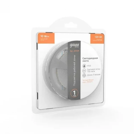 Светодиодная лента Gauss Basic BT039