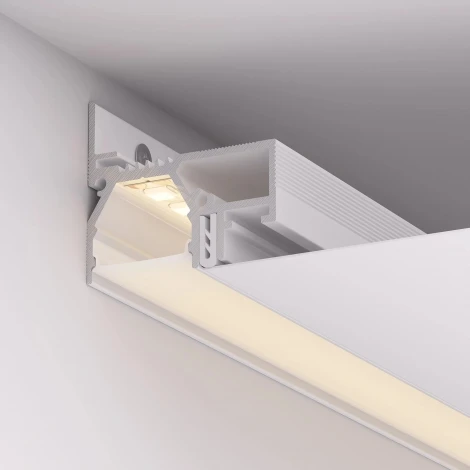 Профиль STRETCH-20-WALL-D-SIDE-2000 WHITE (Arlight, Алюминий) 042945