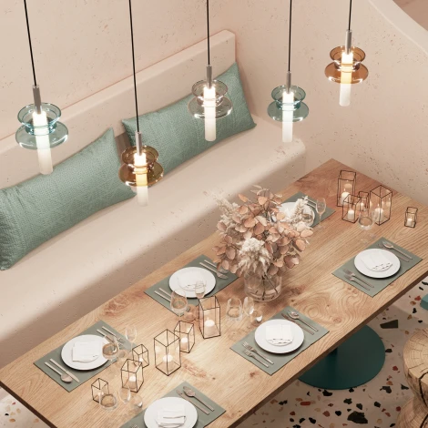 Подвесной светильник Maytoni Sound Wave MOD255PL-01B3 (220V, на проводе)