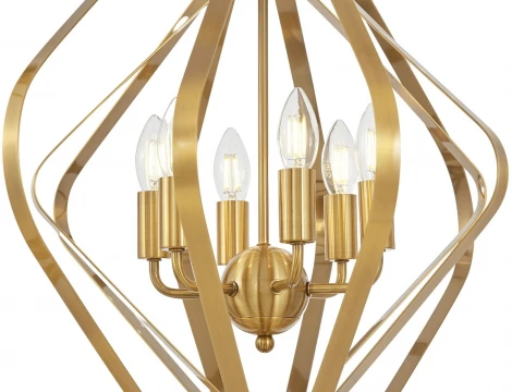 Подвесная люстра Lumina Deco Crulia LDP 8005-6 MD (220V, на цепи)