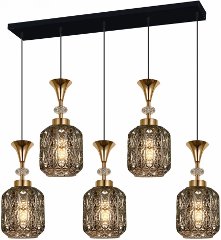 Подвесной светильник Reluce 02003-0.9-05L SMOKE