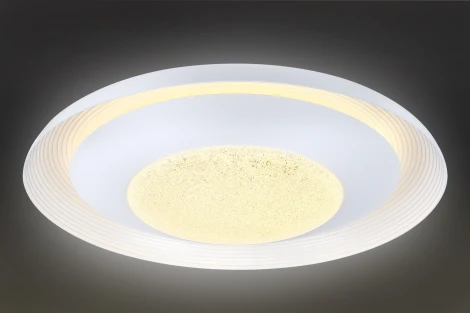 Потолочный светильник круглый Omnilux Tottubella OML-48907-48 (LED, 220V, пульт управления)