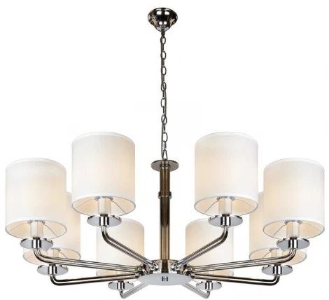 Подвесная люстра iLamp Joy RM003/8CR (220V, на цепи)