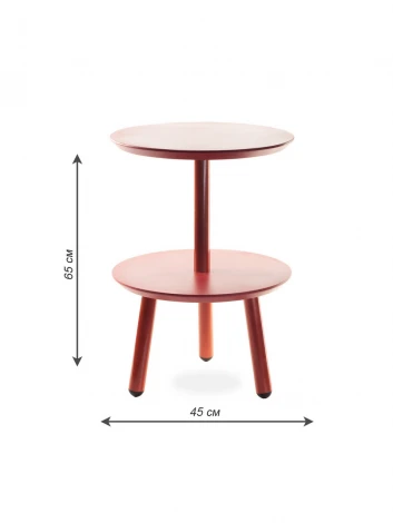 Журнальный столик красный MY iNTERNO MYCT-6175