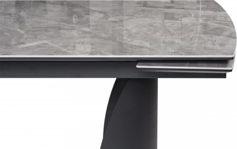 Керамический стол Готланд 180 (Готланд 180(240)х90х79 baolai / черный) Woodville арт.588028