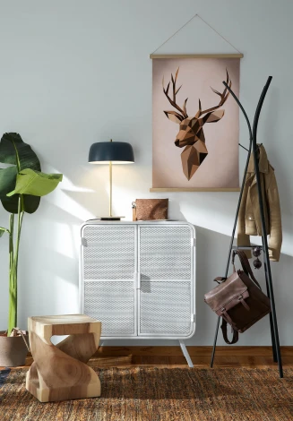 Вешалка Stearn металлическая черная La Forma (ex Julia Grup) арт.069067