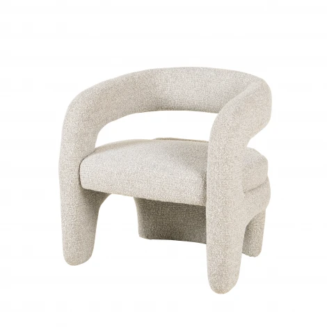 Кресло лаунж Bones серебристый Stool Group арт.УТ000041678