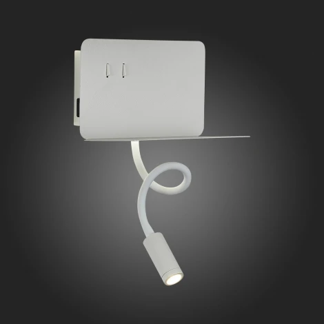 Настенный светильник для чтения с usb-портом ST Luce Pinaggio SL1576.501.02 (LED, 220V, выключатель)