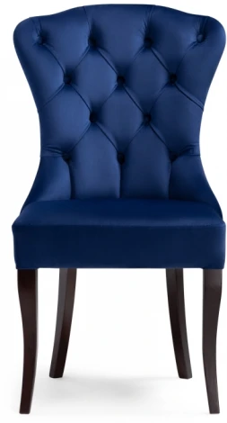 Деревянный стул Woodville Милано 1 синий / венге 474341