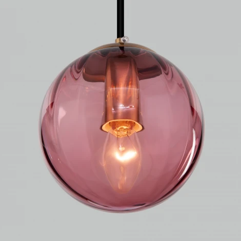 Подвесной светильник Eurosvet Juno 50207/1 бордовый