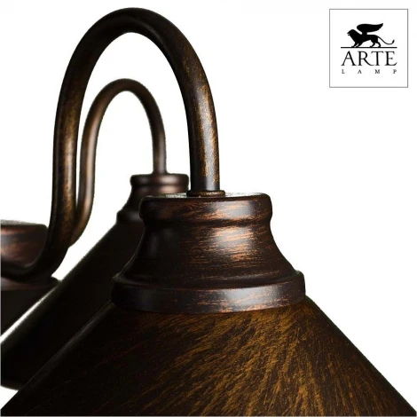 Подвесная люстра Arte Lamp Bevel A9330LM-3BR (220V, на цепи)
