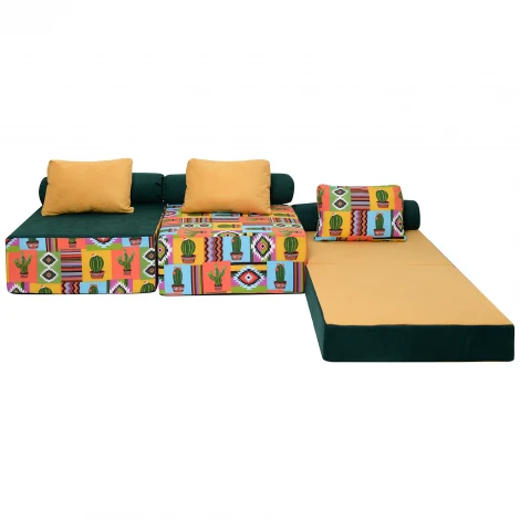 Модульный бескаркасный диван Dreambag Space Кактус 4707000