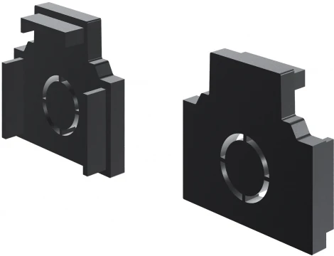 Заглушки для встраиваемого магнитного шинопровода Exility Maytoni Accessories for tracks Exility TRAM034EC-42B