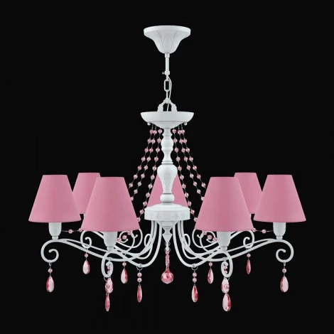 Подвесная люстра Lamp4you Provence 14 E4-07-WM-LMP-O-27-CRL-E4-07-PK-DN