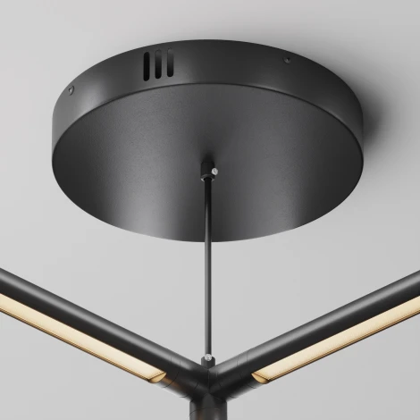 Потолочная чаша для ввода питания с блоком питания системы Shelf Maytoni Accessories for system Shelf CA031B-B